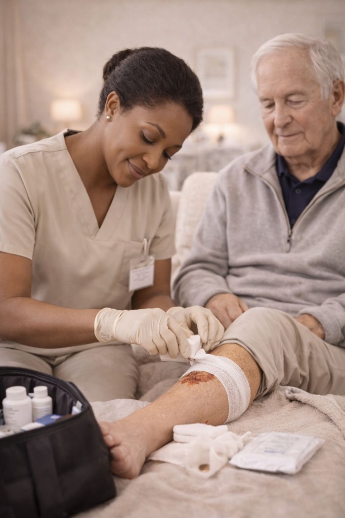 In-home medical evaluation and treatment